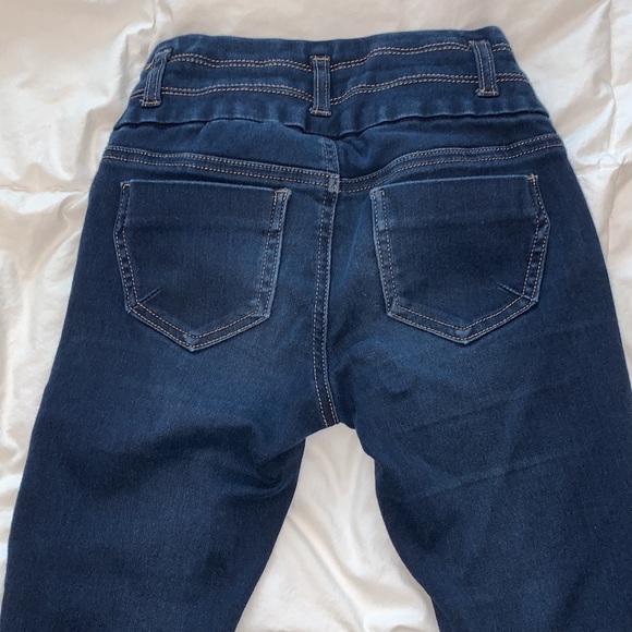 Juniors Blue Spice Stretch Jeans - Picture 5 of 5